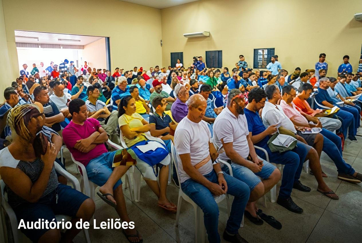 Auditório real do Parque dos Leilões