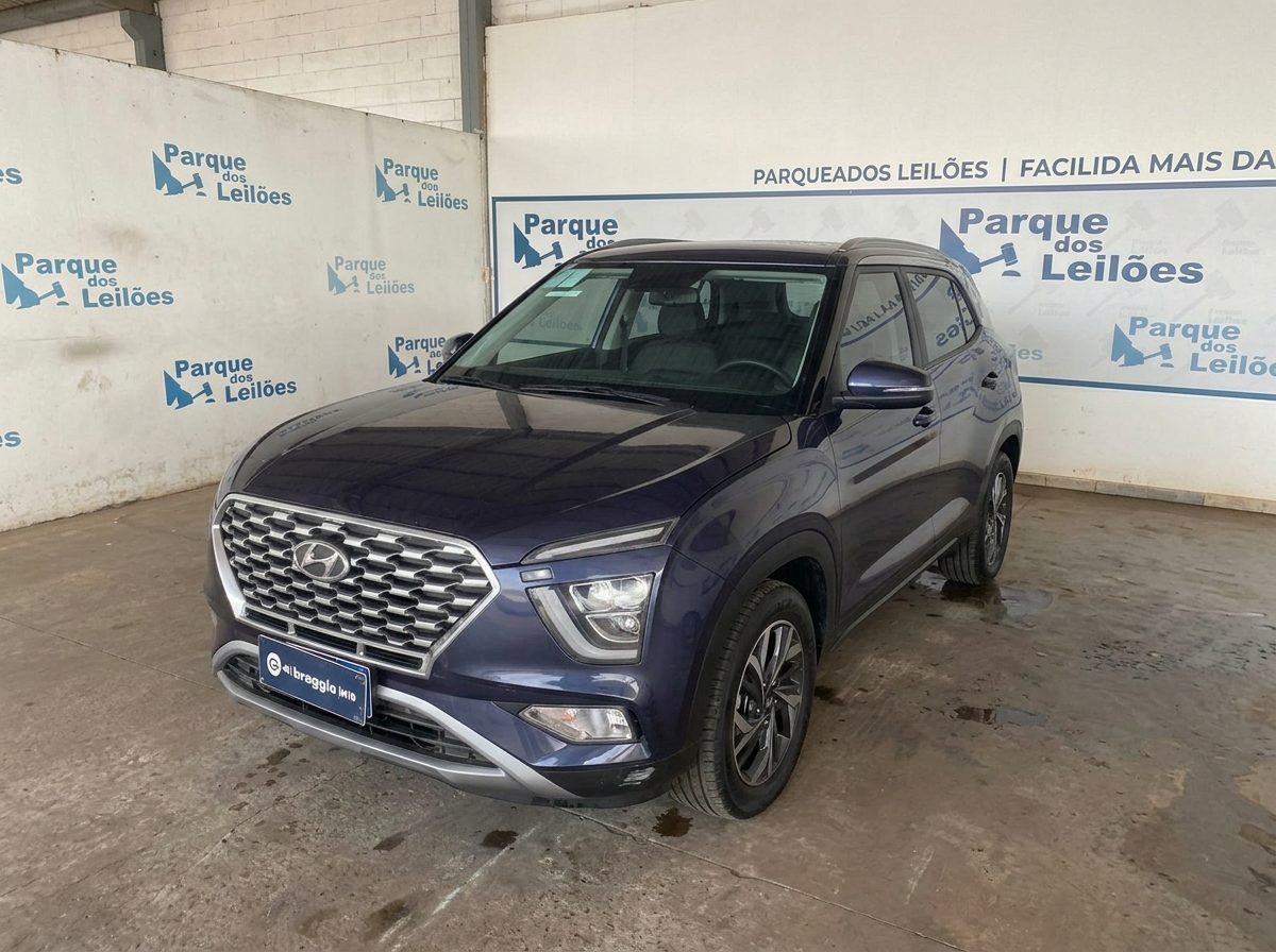 Vista dianteira de Hyundai Creta 1TA Platinum 2022/2023